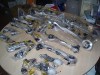 KIT BRAÇOS SUSPENSÃO Triangulos Suspensao frente AUDI A4 A6 A8 VW PASSAT SKODA Superb NEW